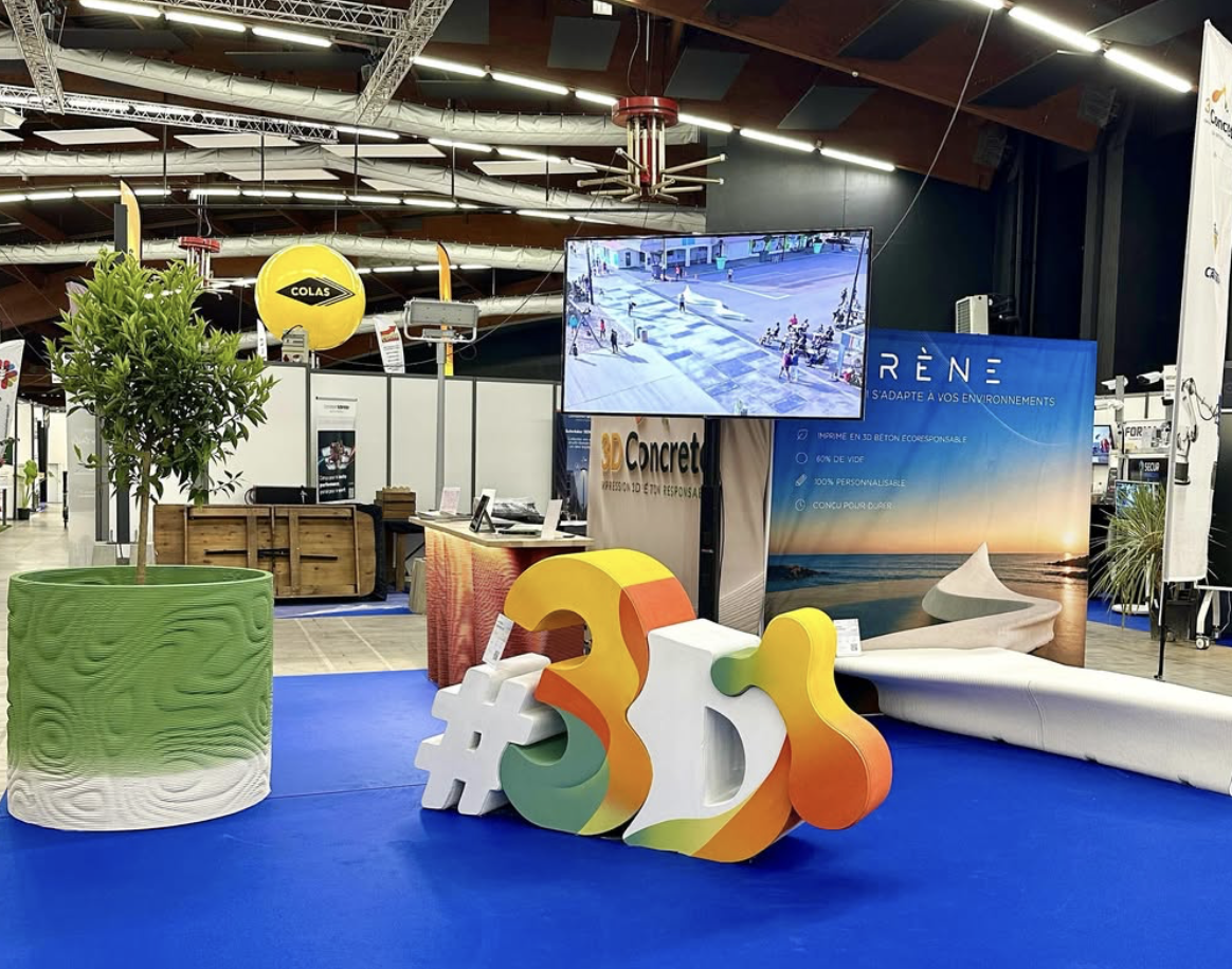 <img src="htts://3dconcrete.fr/actualités/3d-concrete-au-salon-des-maires-de-perpignan/salondesmaires.jpg" alt="Salon des Maires et impression 3D béton, 3D Concrete, Perpignan, Pyrénées-Orientales, Occitanie">