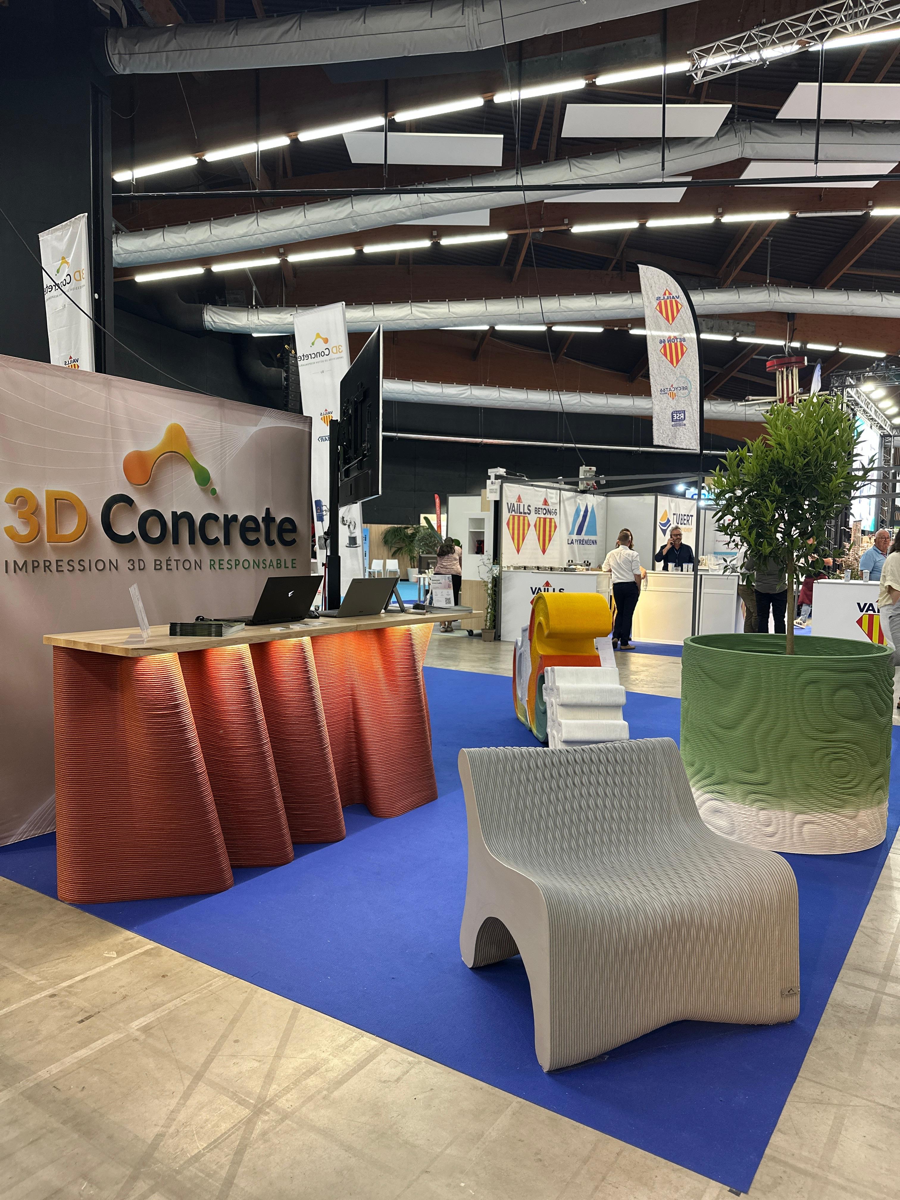 <img src="htts://3dconcrete.fr/actualités/3d-concrete-au-salon-des-maires-de-perpignan/salondesmaires.jpg" alt="Salon des Maires et impression 3D béton, 3D Concrete, Perpignan, Pyrénées-Orientales, Occitanie">