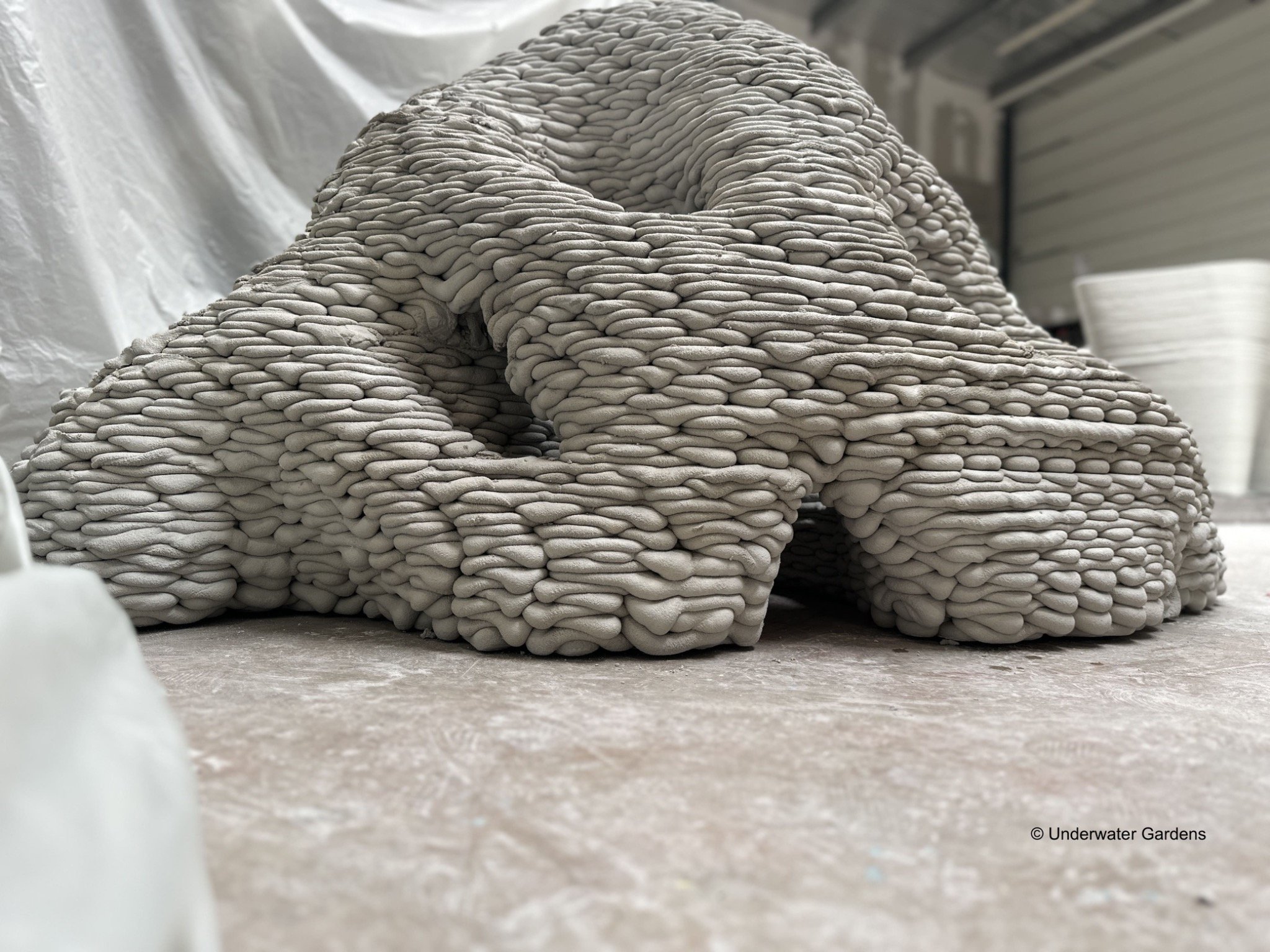 Modules maritimes réalisés en impression 3D béton